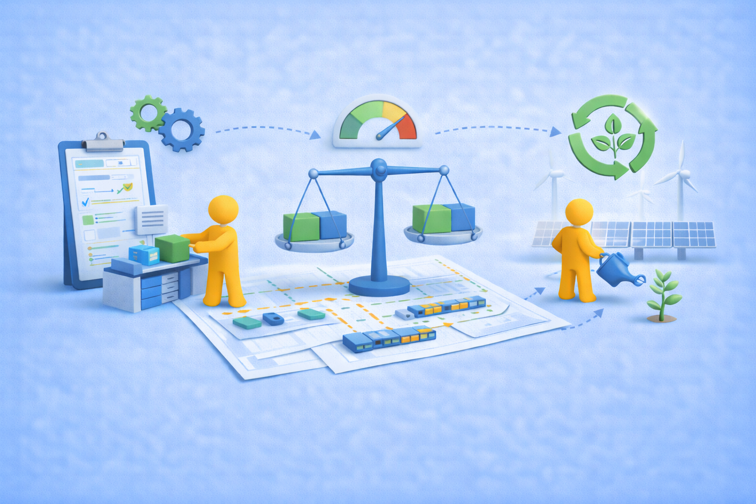 10) Standart İş Tasarımı, İş Yükü Dengeleme & Sürdürülebilirlik