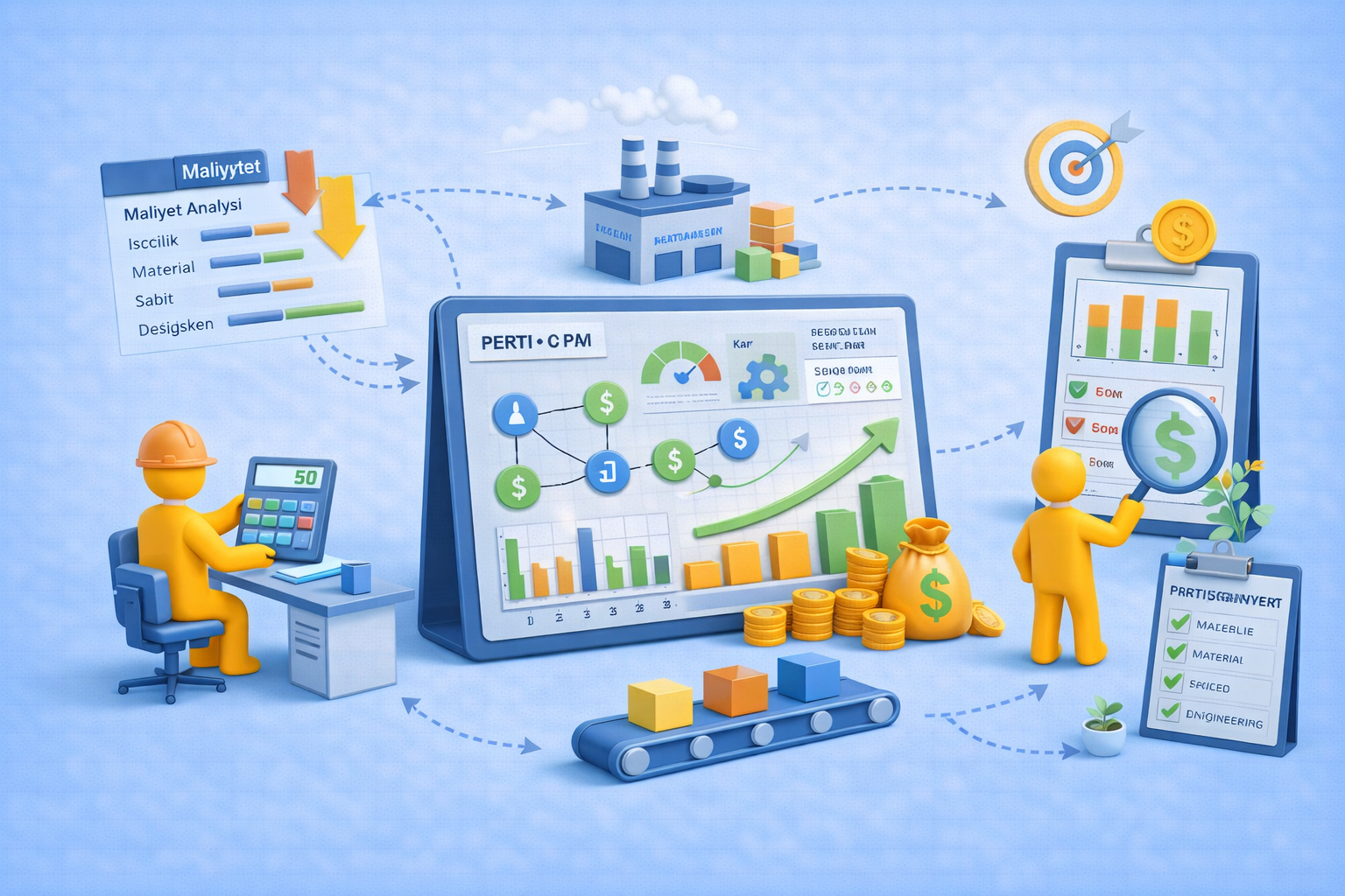 12) Üretim Maliyet Analizi & Kârlılık Optimizasyonu (Cost Engineering)