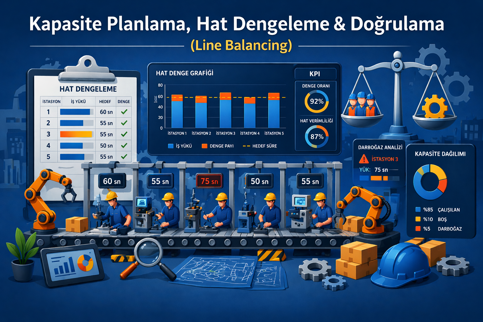 2.Hizmet Kapasite planlama ve hat dengeleme Yeni