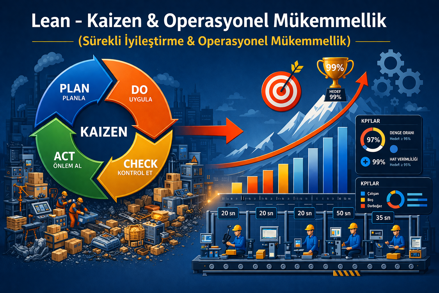 3.Hizmet Lean ve Kaizen ile verimlilik artırma Yeni