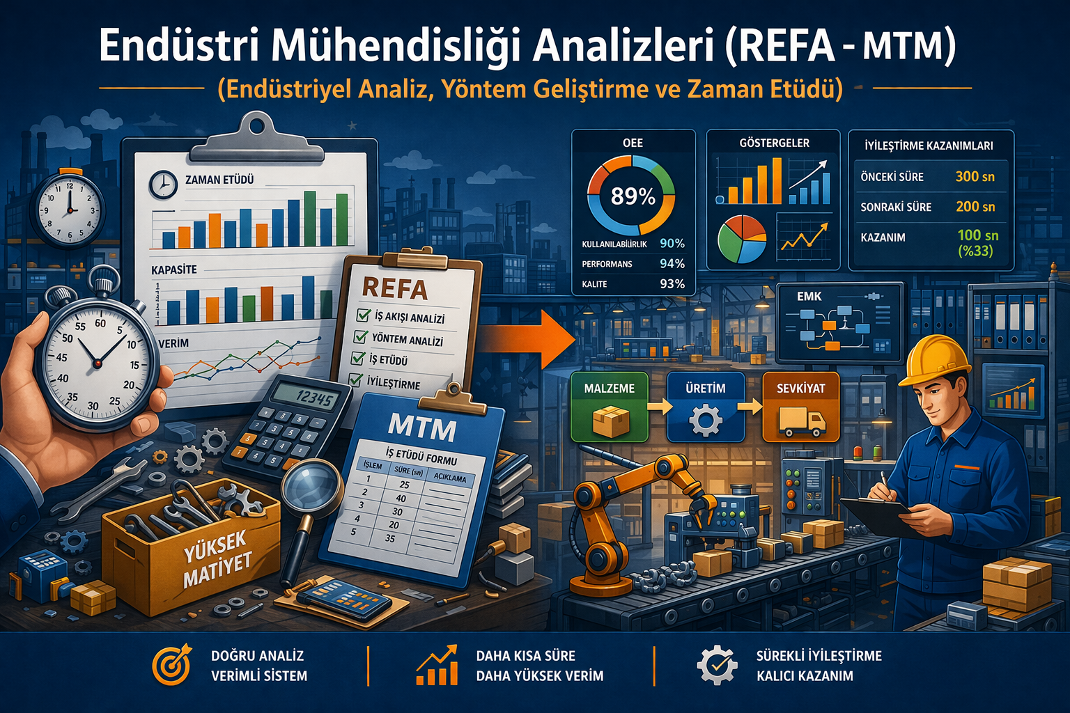 Endüstriyel Verimlilik Analizleri
