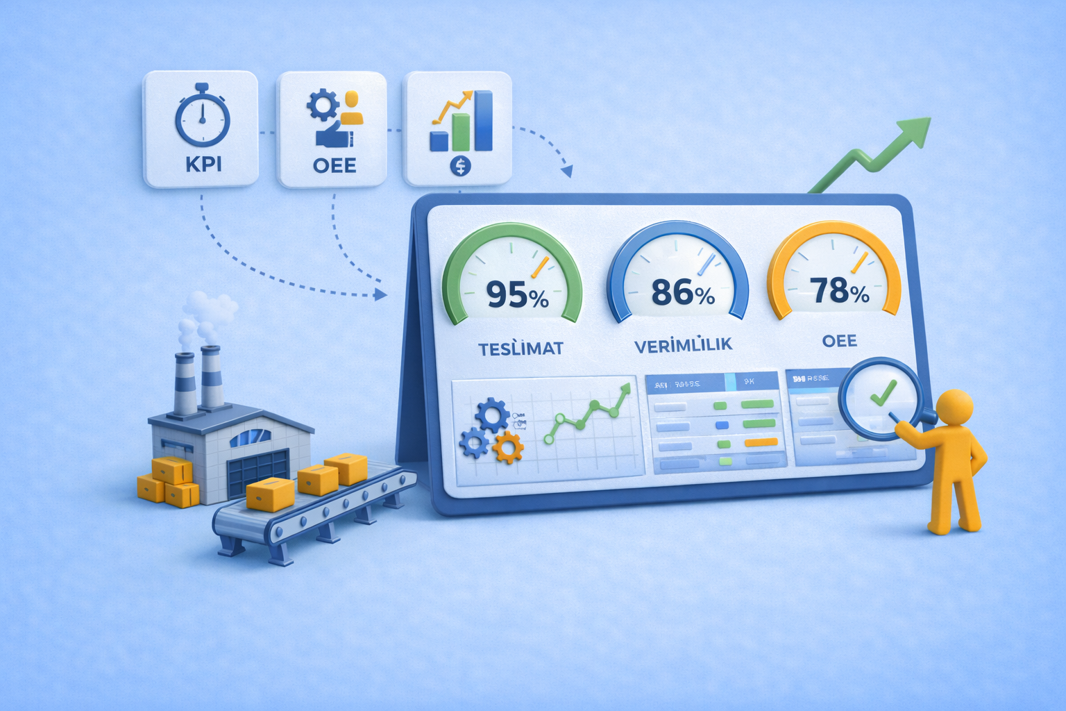6) KPI - OEE Tabanlı Performans Yönetimi & Dashboard Sistemleri